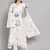  embroiderd flared anarkali kurta with trouser and dupatta