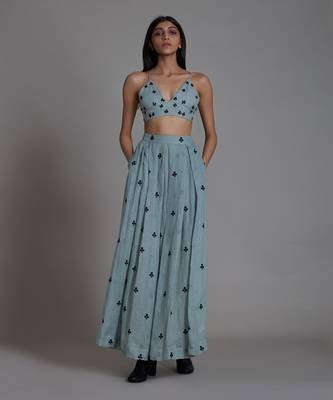 Blue Club Lehenga Set 1