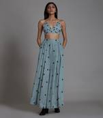 Blue Club Lehenga Set