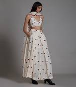 Oatmeal Heart Lehenga