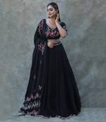 Black Lehenga Set