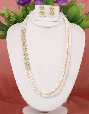 Natural fresh water pearls necklace set 1