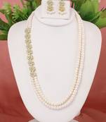 Natural fresh water pearls necklace set
