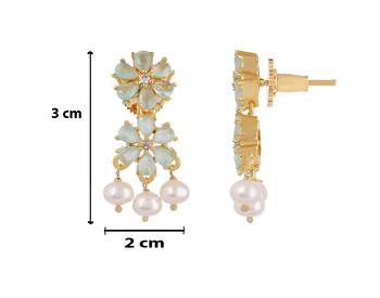 Natural fresh water pearls necklace set 4