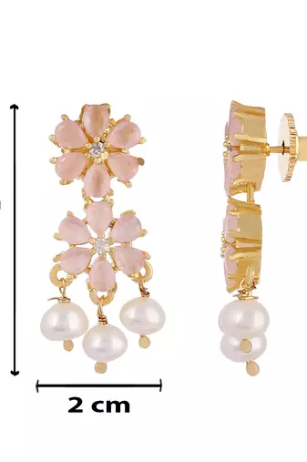 Natural fresh water pearls necklace set