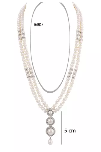 Natural fresh water pearls necklace set