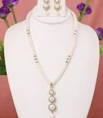 Natural fresh water pearls necklace set