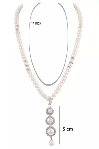 Natural fresh water pearls necklace set