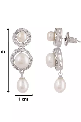 Natural fresh water pearls necklace set