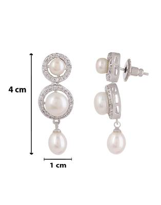Natural fresh water pearls necklace set 4
