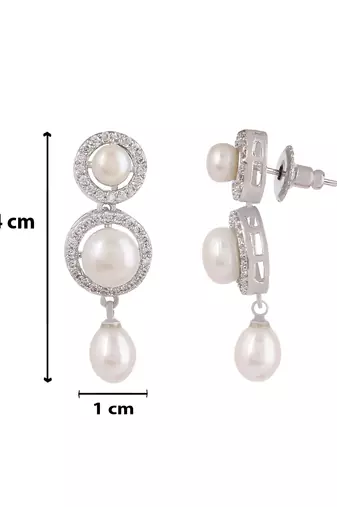 Natural fresh water pearls necklace set