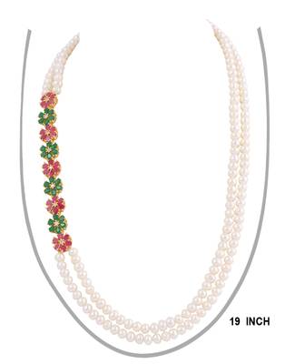 Natural fresh water pearls necklace set 3