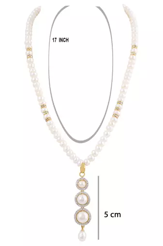 Natural fresh water pearls necklace set