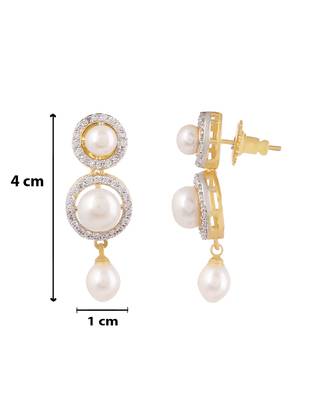 Natural fresh water pearls necklace set 4
