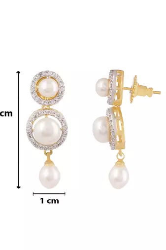 Natural fresh water pearls necklace set
