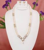 Natural fresh water pearls necklace set