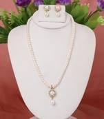 Natural fresh water pearls necklace set
