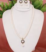 Natural fresh water pearls necklace set