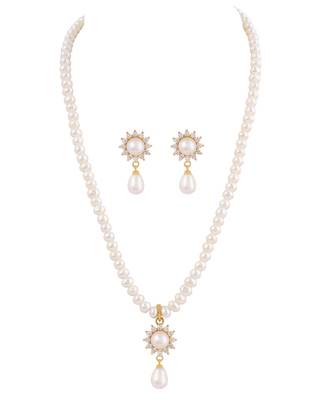 Natural fresh water pearls necklace set 2