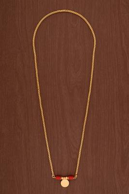 Golden mangasutra single vati one gram gold 2