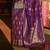 Kimisha women's wine silk woven saree with unstitched blouse piece