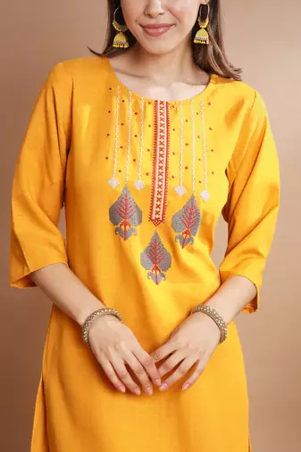   women kurta and trousers pant set cotton blend