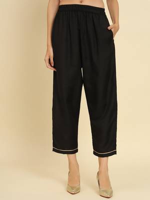   women kurta and trousers pant set cotton blend 4