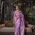 Kimisha women's purple silk woven saree with unstitched blouse piece