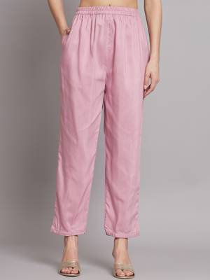   women kurta and trousers pant set cotton silk blend 4