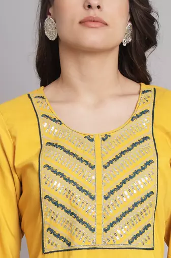   women kurta and trousers pant set cotton silk blend