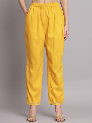   women kurta and trousers pant set cotton silk blend 4