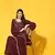 Maroon embroidered with embellished georgette sharara suit