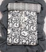 Grey D Capsule With Foil And Handwork Suit