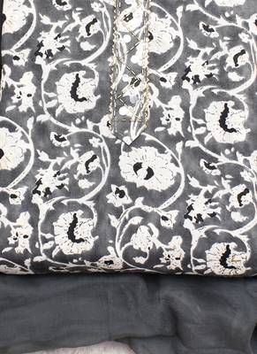 Grey D Capsule With Foil And Handwork Suit 2