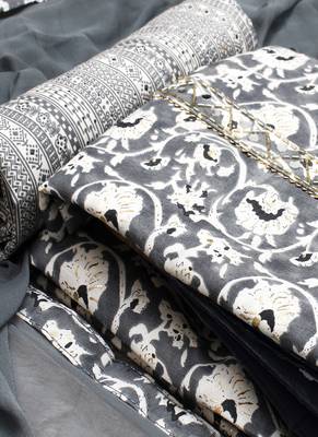 Grey D Capsule With Foil And Handwork Suit 3
