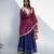 Cobalt Blue Raqs Lehenga Set