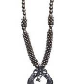 Peacock Design Round Nacklace