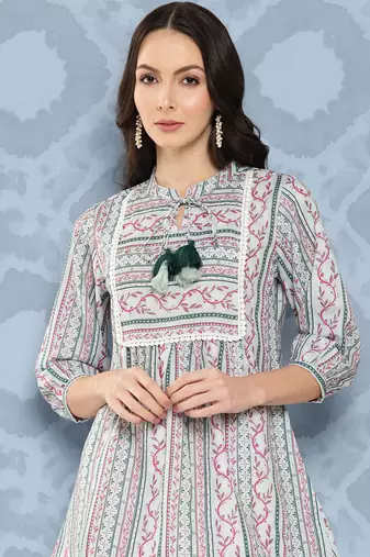  sea green cotton tunic