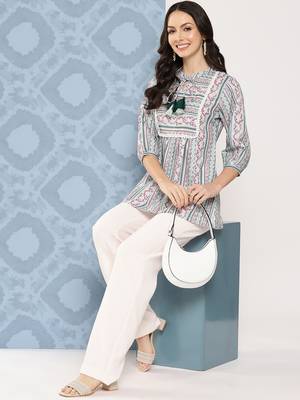 sea green cotton tunic 5
