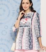 multi coloured cotton tunic