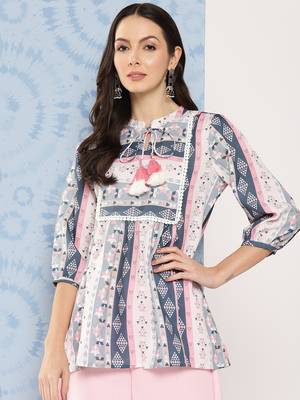 multi coloured cotton tunic 2