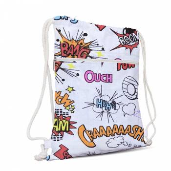 Jeh Bag Cotton Printed Shoulder Bag|Multipurpose Tote outdoor Backpack 2
