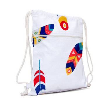 Jeh Bag Cotton Printed Shoulder Bag|Multipurpose Tote outdoor Backpack 2