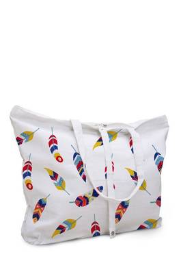 Jeh Bag Cotton Printed Shoulder Bag|Multipurpose Tote outdoor Backpack 2