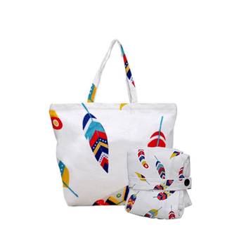 Jeh Bag Cotton Printed Shoulder Bag|Multipurpose Tote outdoor Backpack 5