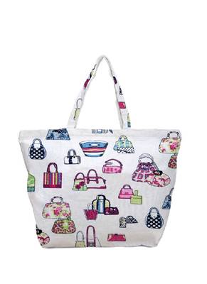 Jeh Bag Cotton Printed Shoulder Bag|Multipurpose Tote outdoor Backpack 1