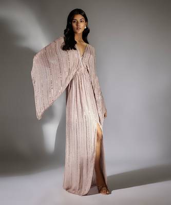 Mauve dress set 1