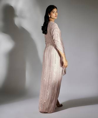 Mauve dress set 2