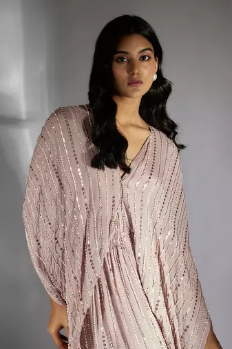 Mauve dress set