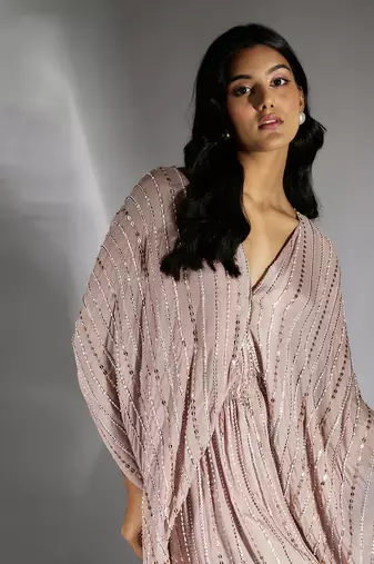 Mauve dress set